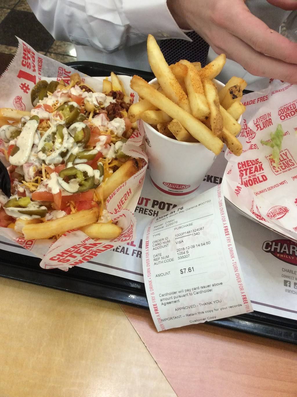 Charleys Philly Steaks | restaurant | 1815 Hawthorne Blvd, Redondo Beach, CA 90278, USA | 3103705675 OR +1 310-370-5675