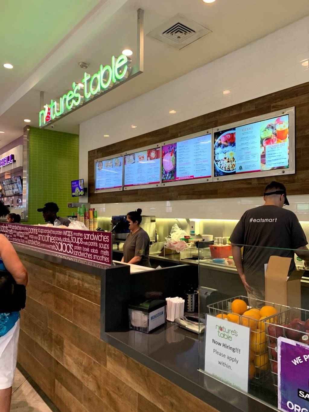 Natures Table Cafe | restaurant | Florida Mall 8001 South Orange Blossom Trail #FC11, Orlando, FL 32809, USA | 4078575496 OR +1 407-857-5496