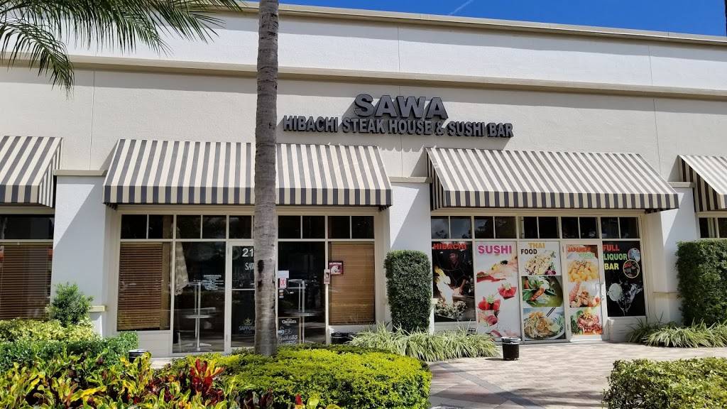 Sawa Hibachi Steakhouse & Sushi Bar | restaurant | 10817 Jog Rd #210, Boynton Beach, FL 33437, USA | 5613759292 OR +1 561-375-9292
