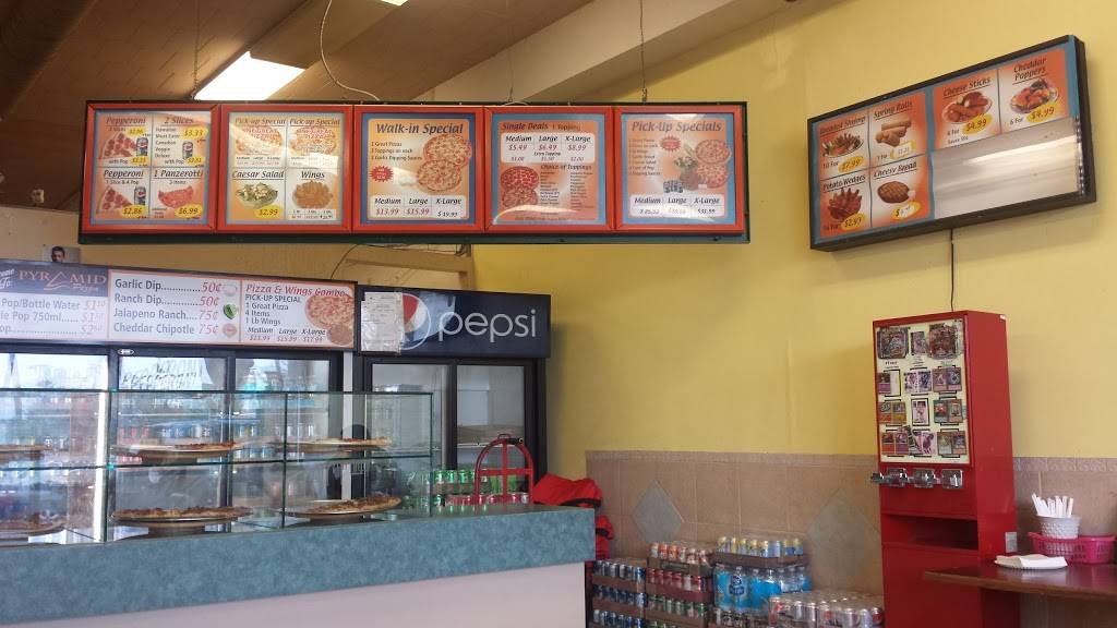 Pyramid Pizza | restaurant | 319 Lancaster St W, Kitchener, ON N2H 4V4, Canada | 5195765888 OR +1 519-576-5888