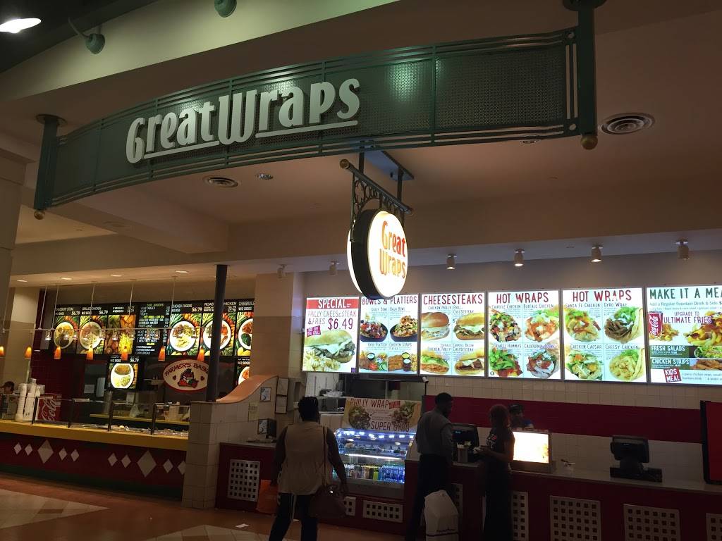 Great Wraps | restaurant | Mall of Georgia, 3333 Buford Dr, Buford, GA 30519, USA | 6784826540 OR +1 678-482-6540
