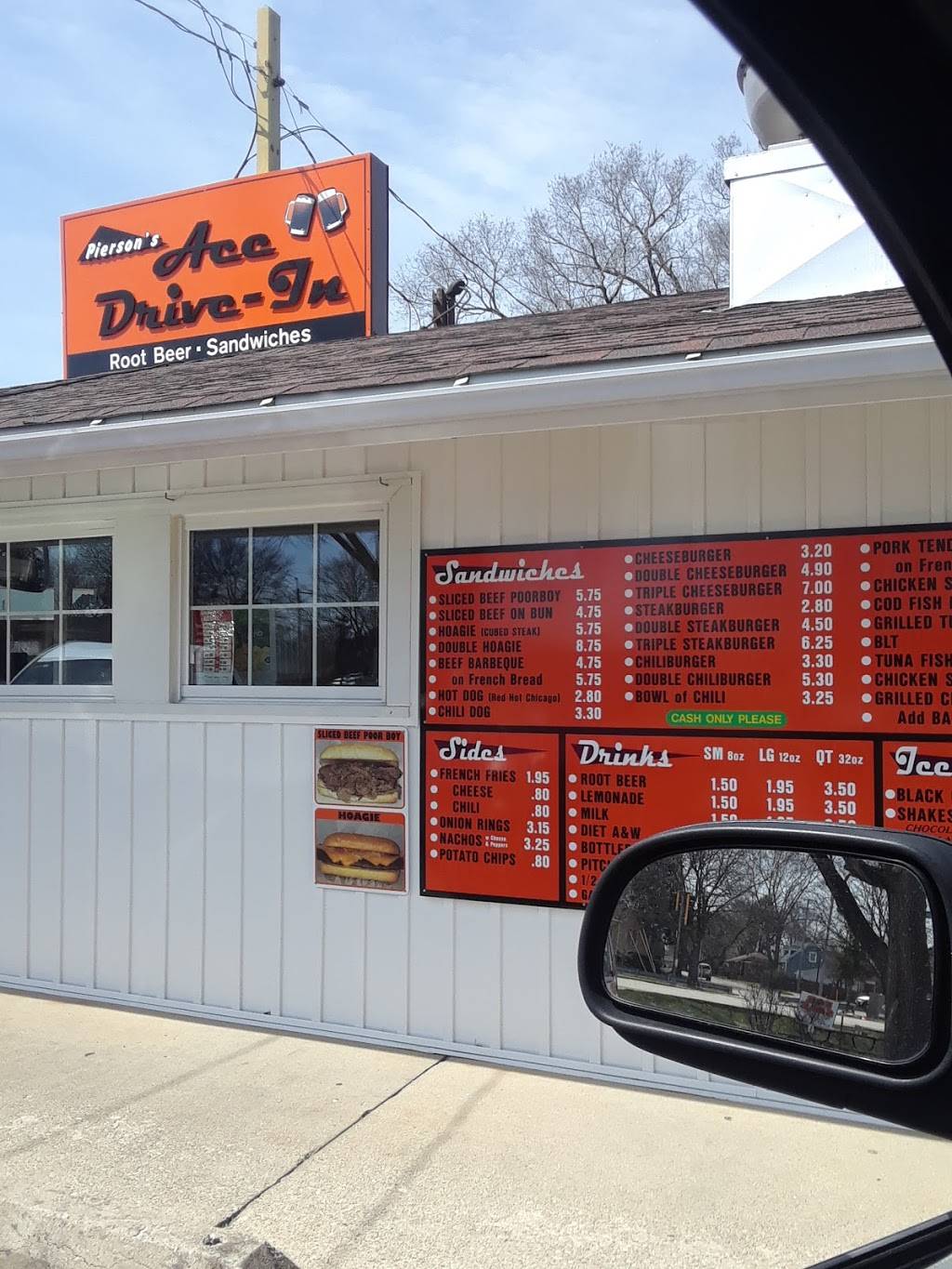 Ace Drive-In | restaurant | 1207 Plainfield Rd, Joliet, IL 60435, USA | 8157267741 OR +1 815-726-7741