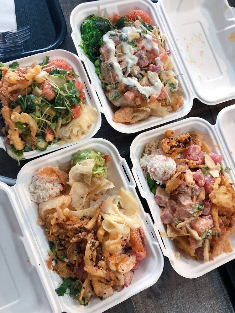 Point Break Poke and Grill | restaurant | 7217 Melrose Ave, Los Angeles, CA 90046, USA | 3237465777 OR +1 323-746-5777