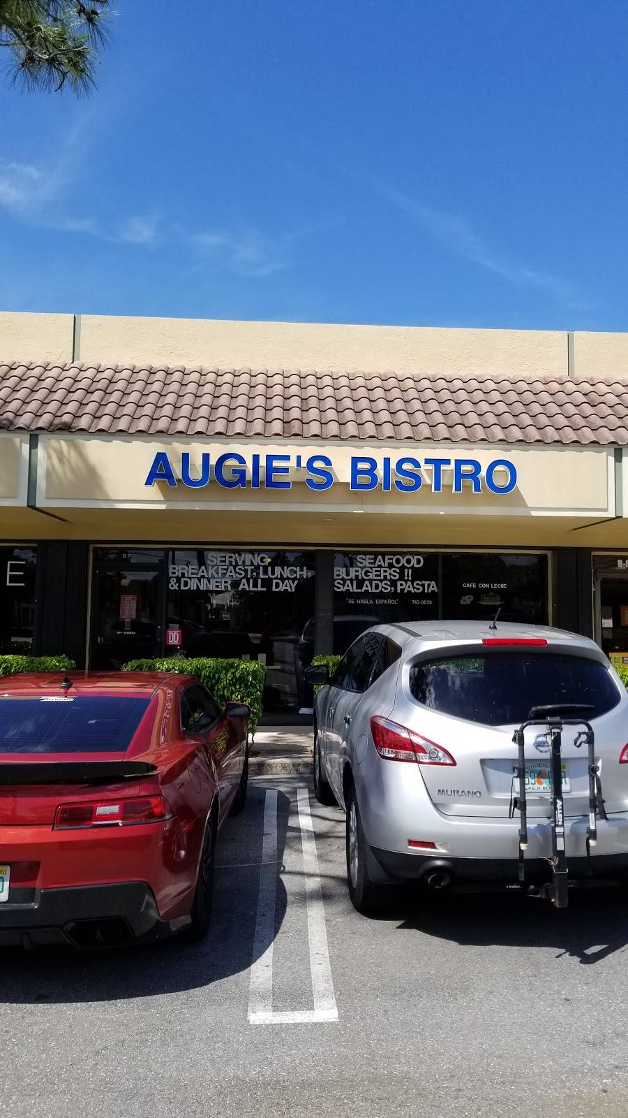 Augies Bistro | restaurant | 711 W Indiantown Rd, Jupiter, FL 33458, USA | 5617450058 OR +1 561-745-0058