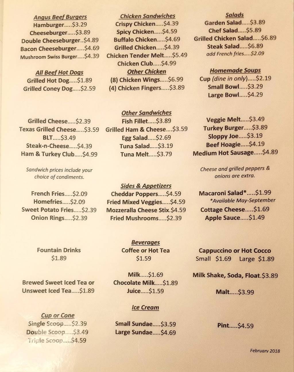 Ice Cream Parlor | restaurant | 496 E State St, Salem, OH 44460, USA | 3303320306 OR +1 330-332-0306