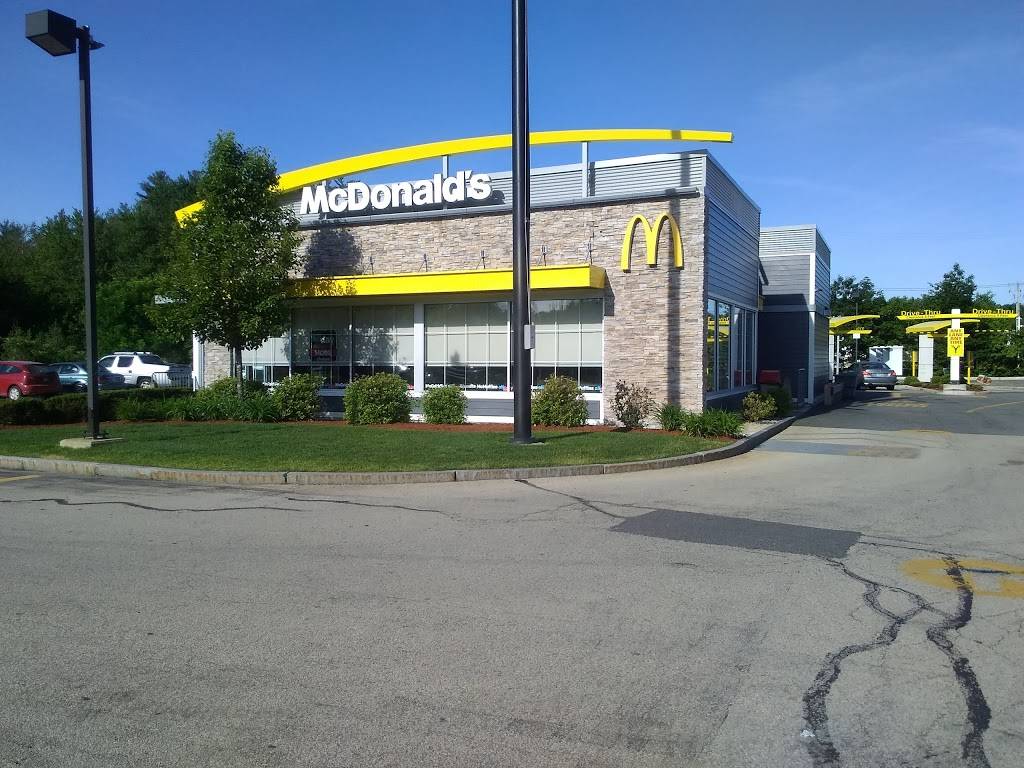 McDonalds | cafe | 599 Nashua St, Milford, NH 03055, USA | 6036729265 OR +1 603-672-9265