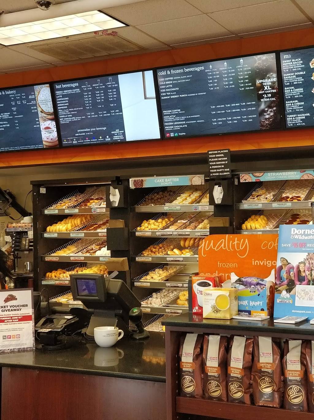 Dunkin | bakery | 420 Bellefonte Ave, Lock Haven, PA 17745, USA | 5707486016 OR +1 570-748-6016