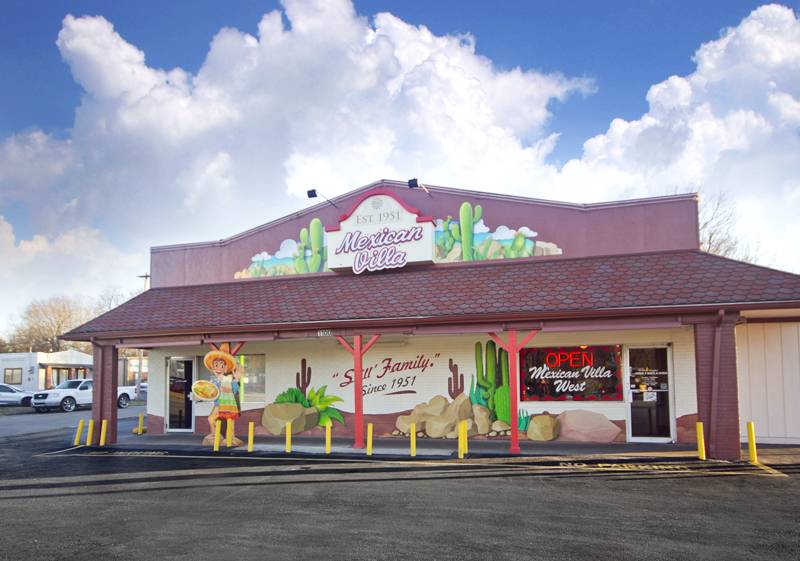 Mexican Villa West | restaurant | 1100 W Sunshine St, Springfield, MO 65807, USA | 4178667292 OR +1 417-866-7292