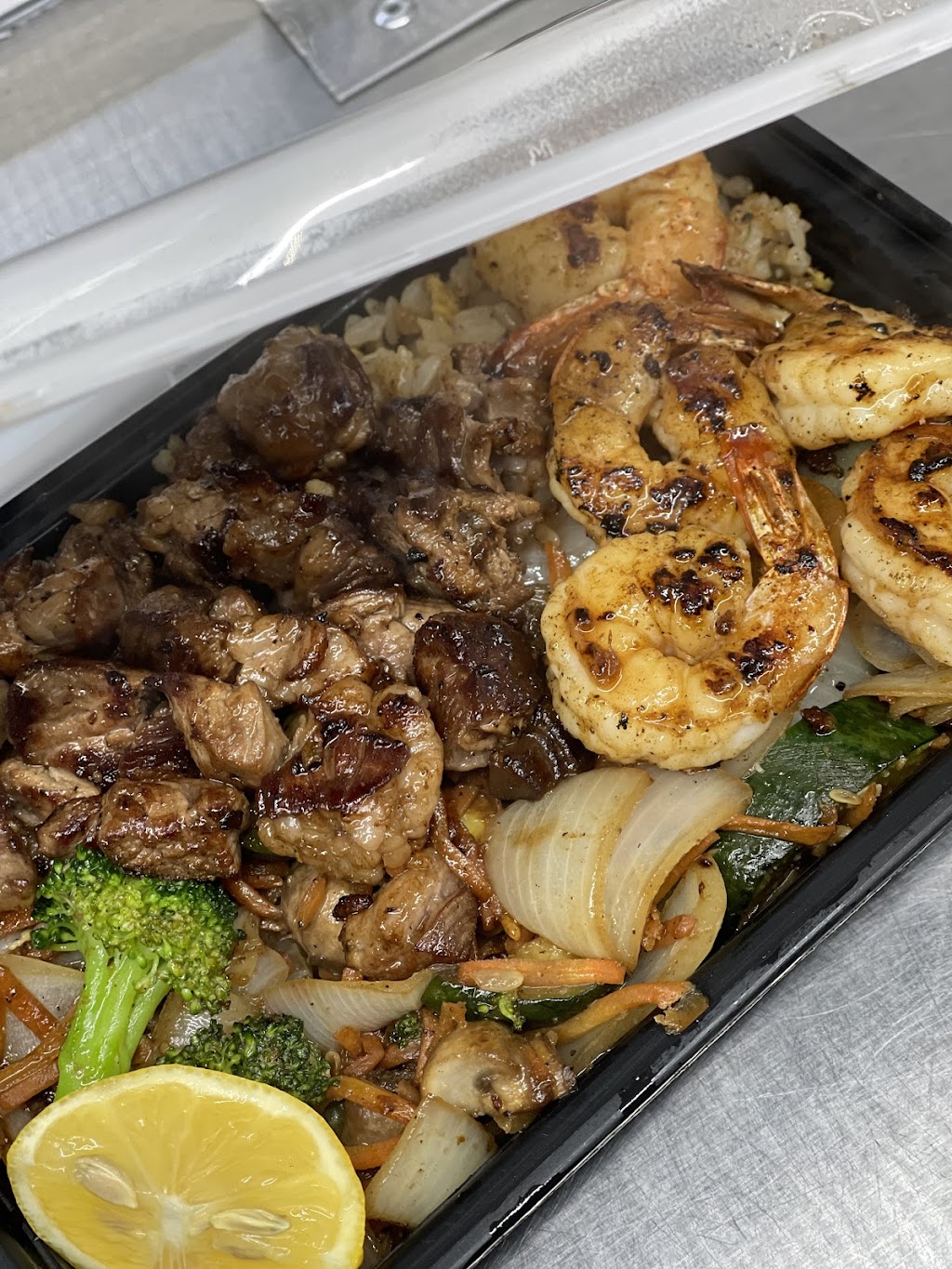 Exotic Hibachi | restaurant | 1312 1/2 N Durham Dr, Houston, TX 77008, USA | 2818882764 OR +1 281-888-2764