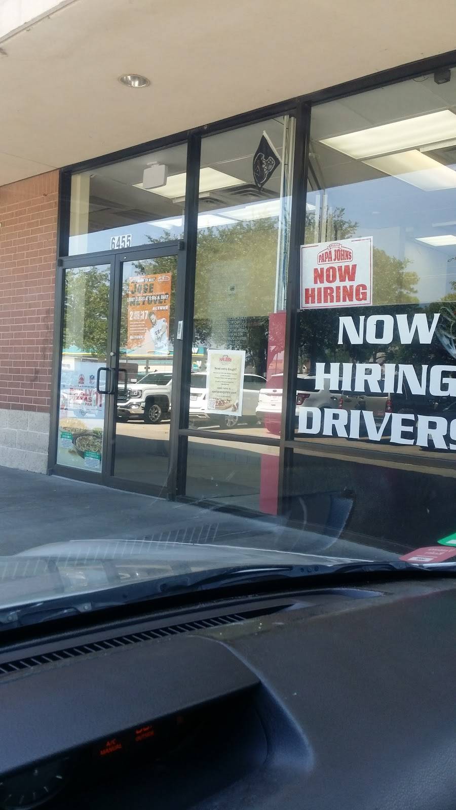 Papa Johns Pizza | restaurant | 6455 W 43rd St, Houston, TX 77092, USA | 7139571919 OR +1 713-957-1919