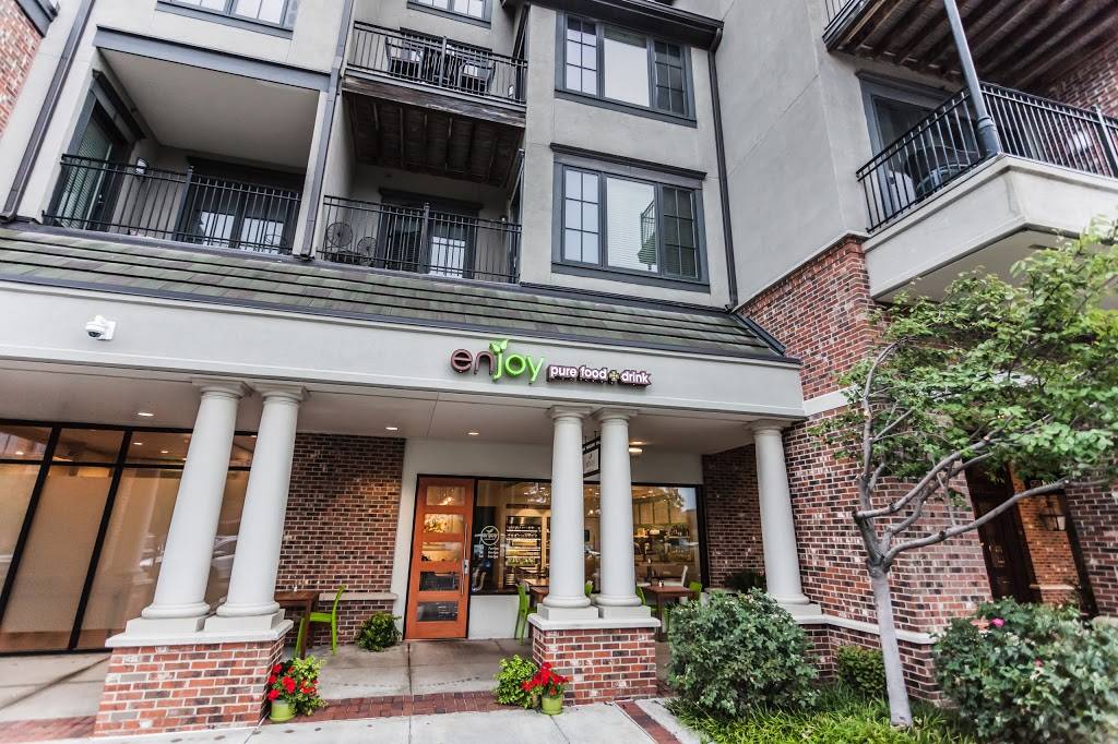 Enjoy Pure Food + Drink | restaurant | 10573 Mission Rd, Leawood, KS 66206, USA | 9135441515 OR +1 913-544-1515