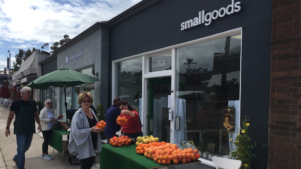 Smallgoods Cheese Shop & Cafe | cafe | 7524 La Jolla Blvd, La Jolla, CA 92037, USA | 8588867217 OR +1 858-886-7217