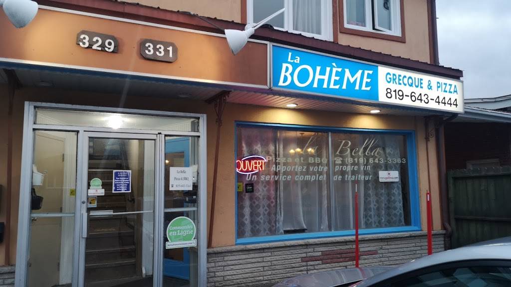 La Bohème (grec et pizza) | restaurant | 331 Rue Laviolette, Gatineau, QC J8P 5Z1, Canada | 8196434444 OR +1 819-643-4444