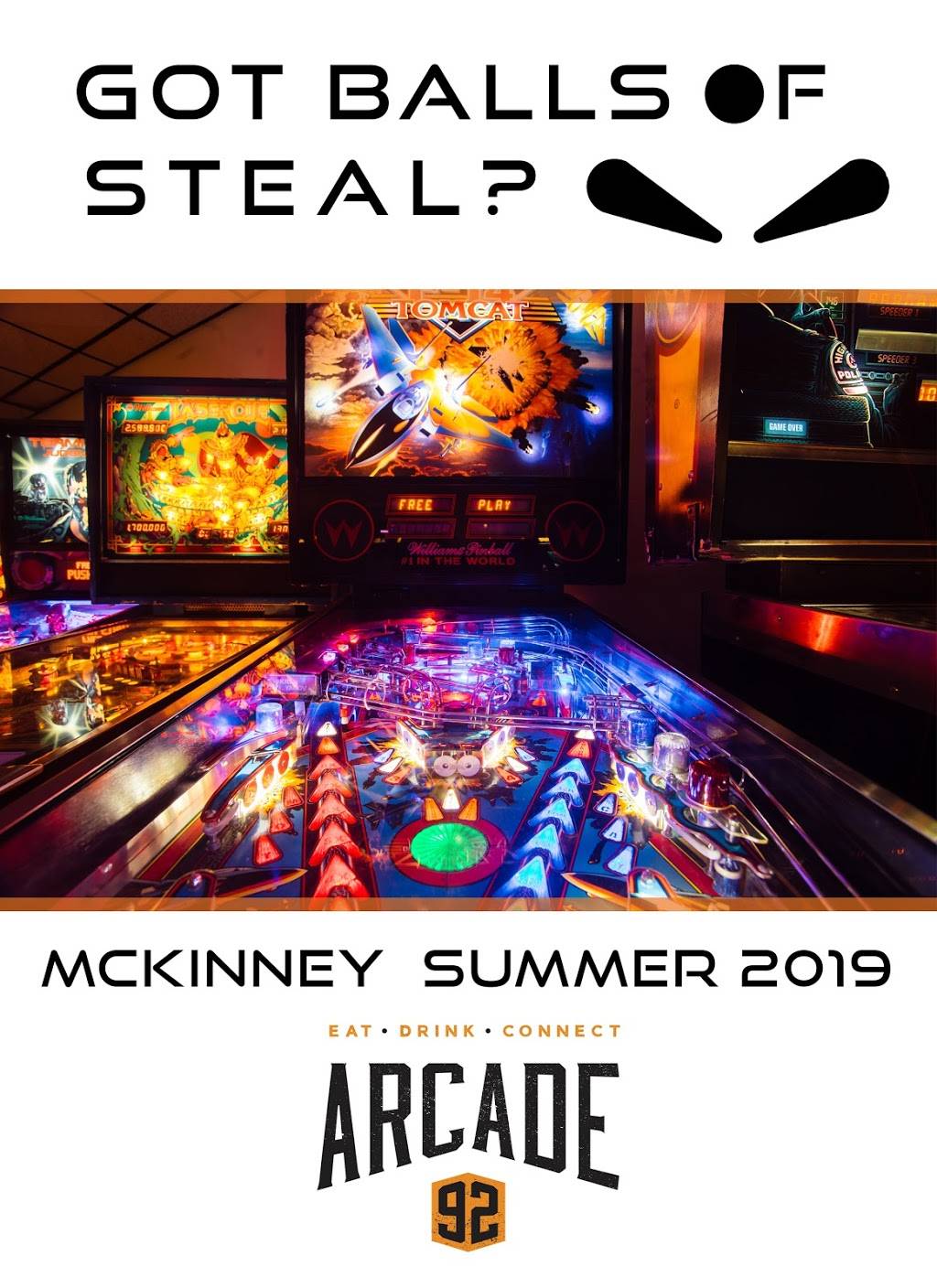 Arcade92 Retro Gaming Bar | restaurant | 305 E Virginia St, McKinney, TX 75069, USA | 2144556159 OR +1 214-455-6159