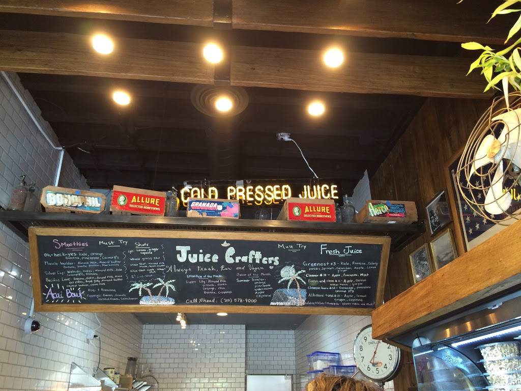 Juice Crafters | restaurant | 4260 Lincoln Blvd, Marina Del Rey, CA 90027, USA | 3105789000 OR +1 310-578-9000