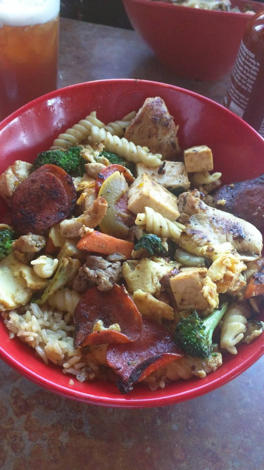 Genghis Grill | restaurant | 215 Coneflower Dr, Garland, TX 75040, USA | 9724960193 OR +1 972-496-0193