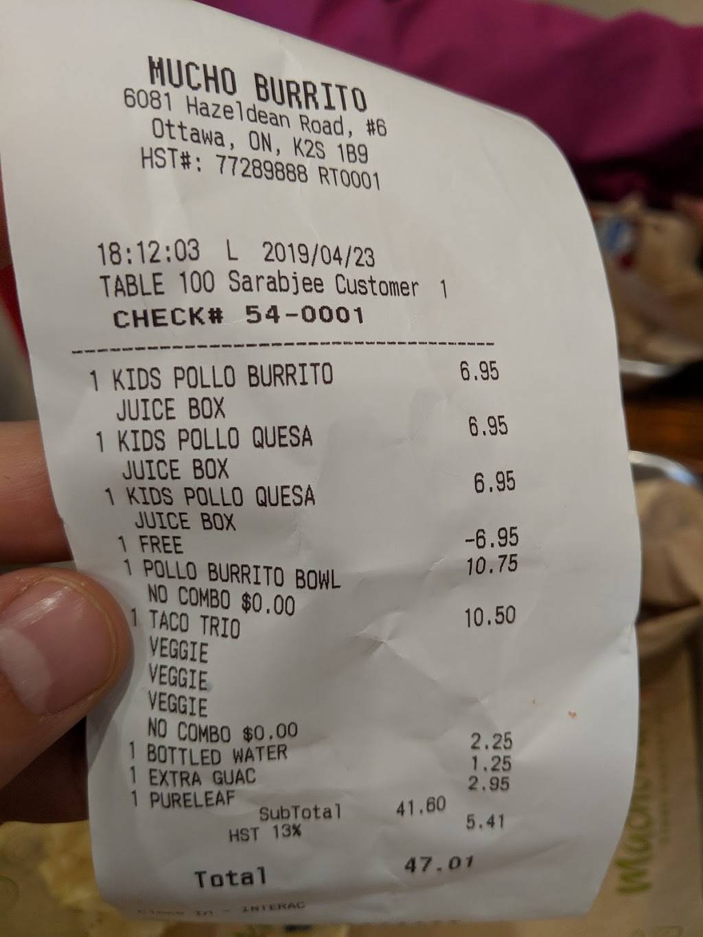 Mucho Burrito Fresh Mexican Grill | restaurant | 6081 Hazeldean Rd Unit# 6, Stittsville, ON K2S 1B9, Canada | 3435451859 OR +1 343-545-1859