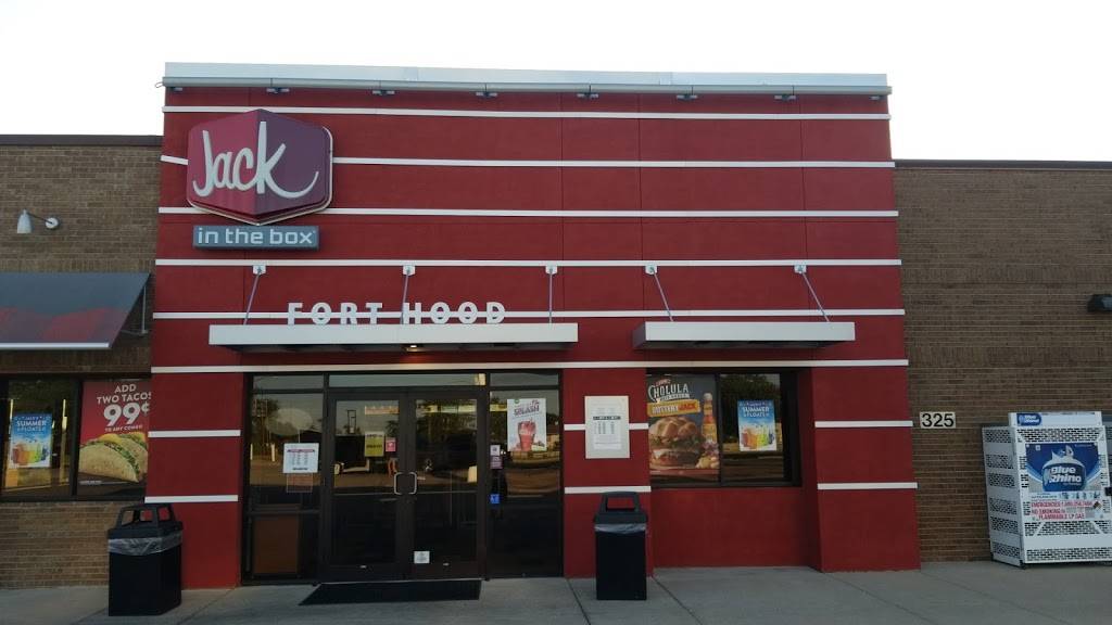 Jack in the Box | restaurant | 325 37th St Bldg 325, Fort Hood, TX 76544, USA | 2542852017 OR +1 254-285-2017