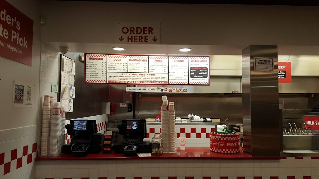 Five Guys | meal takeaway | 2341 Jericho Turnpike, Garden City Park, NY 11040, USA | 5163079014 OR +1 516-307-9014
