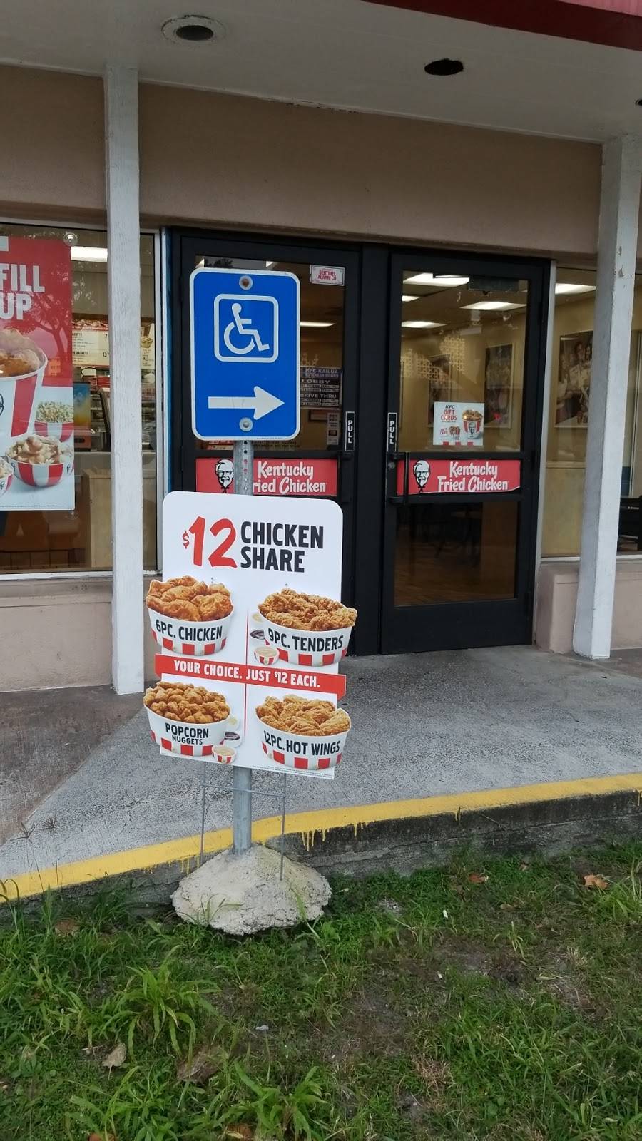 KFC | restaurant | 11 Kainehe St, Kailua, HI 96734, USA | 8082613930 OR +1 808-261-3930