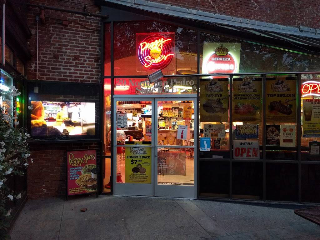 Peggy Sues | meal takeaway | 29 N San Pedro St, San Jose, CA 95110, USA | 4082986750 OR +1 408-298-6750