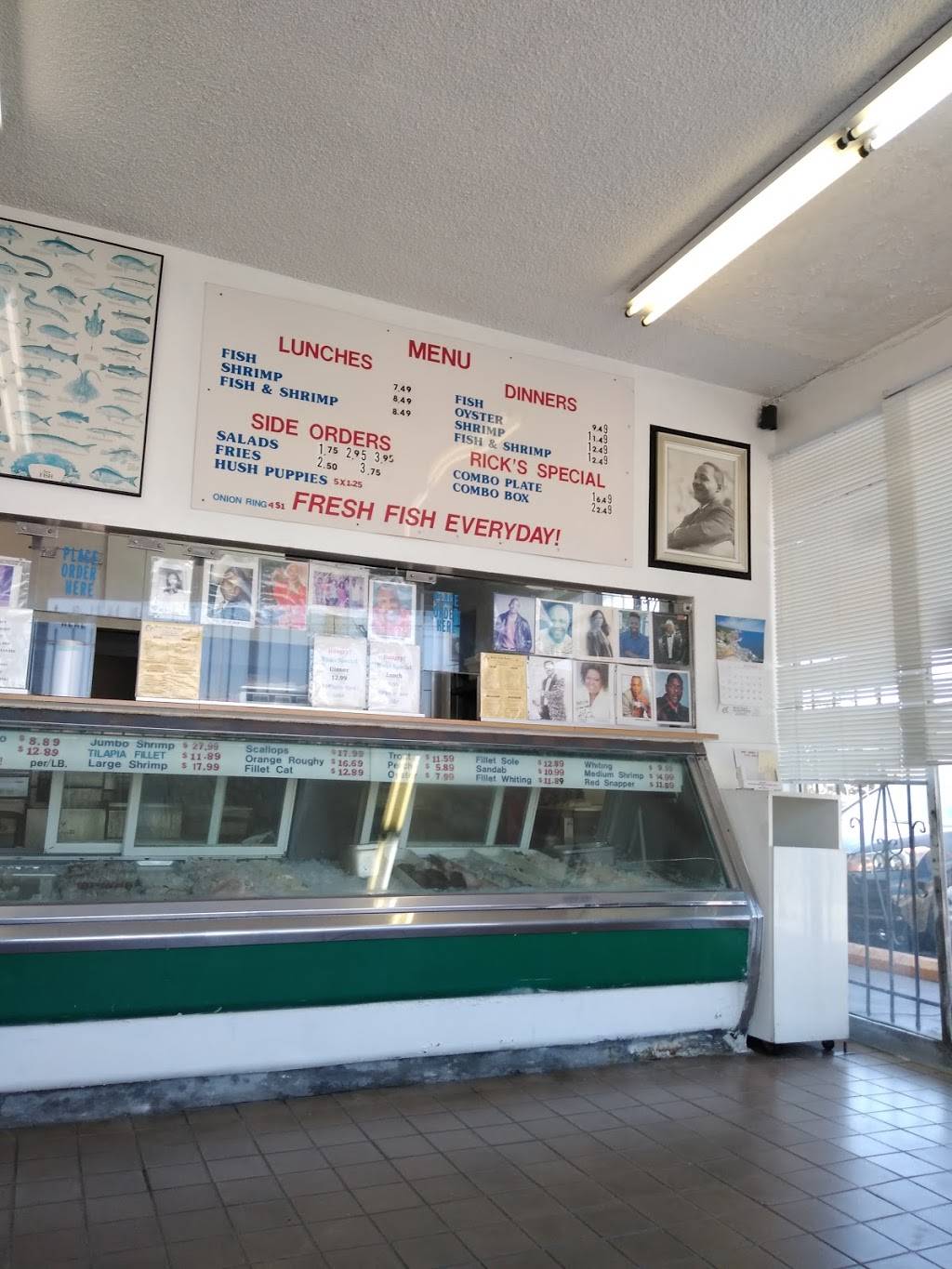 Ricks Fish & Seafood Market | restaurant | 4750 W Washington Blvd, Los Angeles, CA 90016, USA | 3239374180 OR +1 323-937-4180