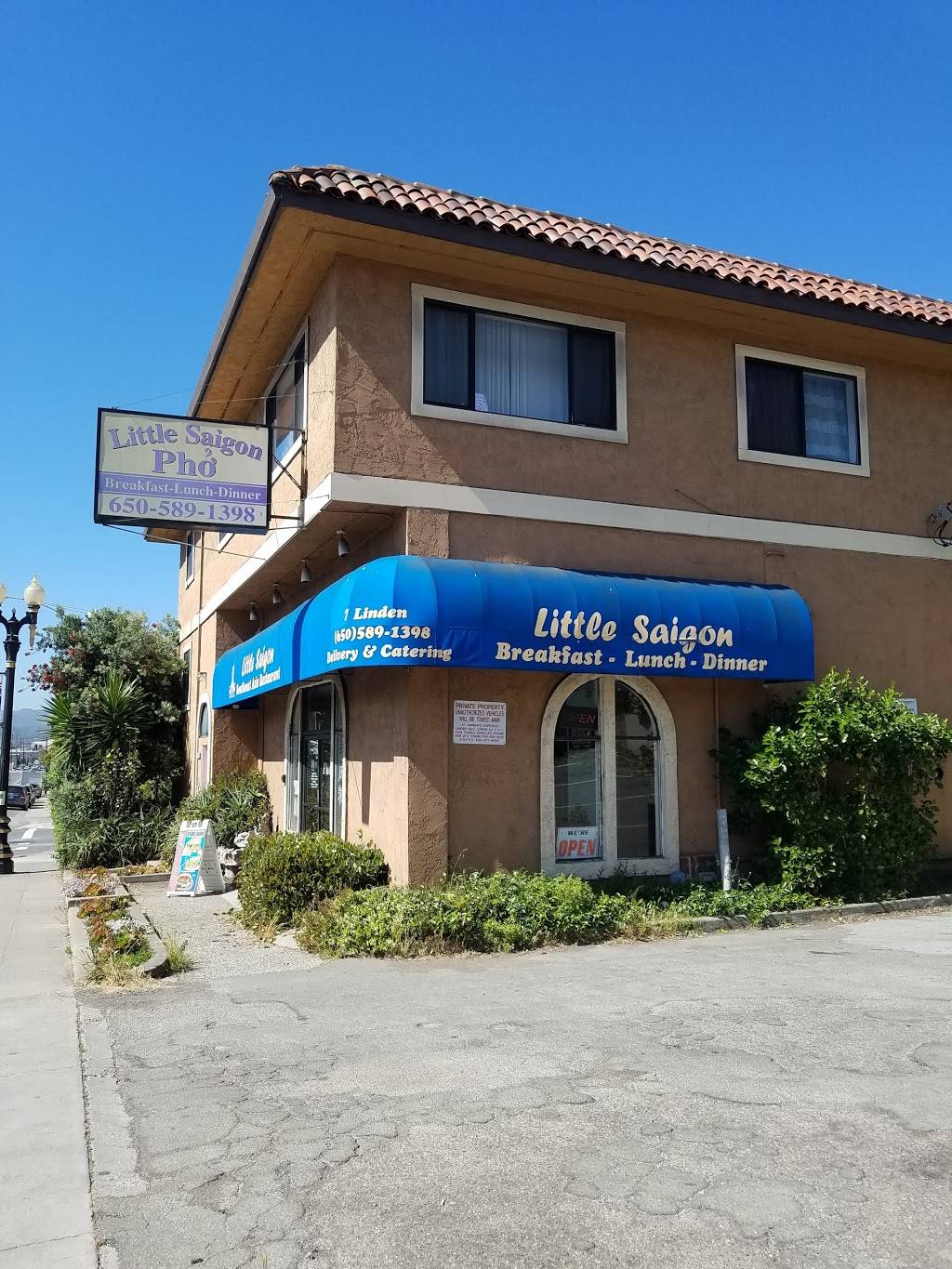 Little Saigon | restaurant | 7 Linden Ave, South San Francisco, CA 94080, USA | 6505891398 OR +1 650-589-1398