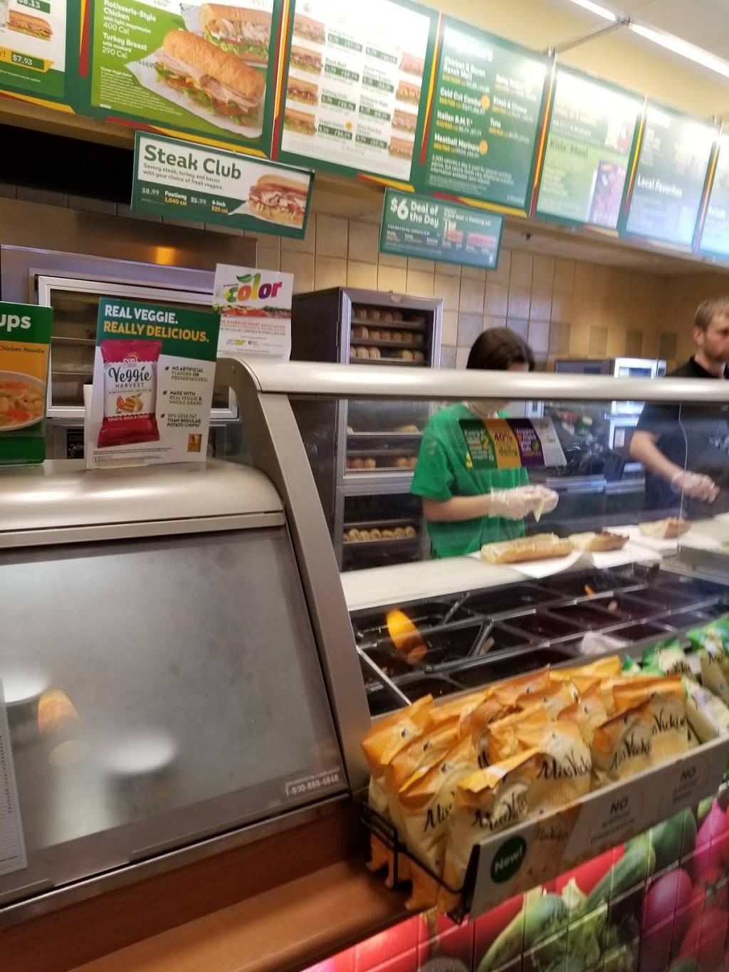 Subway | restaurant | 25065 Blue Ravine Rd Suite 120, Folsom, CA 95630, USA | 9169835502 OR +1 916-983-5502