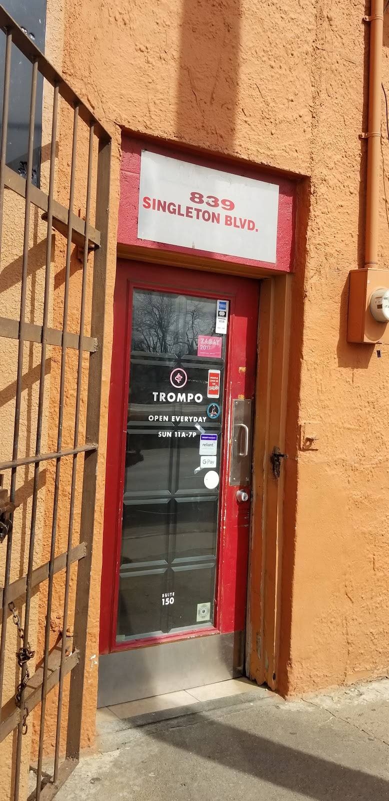 Trompo | restaurant | 839 Singleton Blvd #150, Dallas, TX 75212, USA | 9728097950 OR +1 972-809-7950