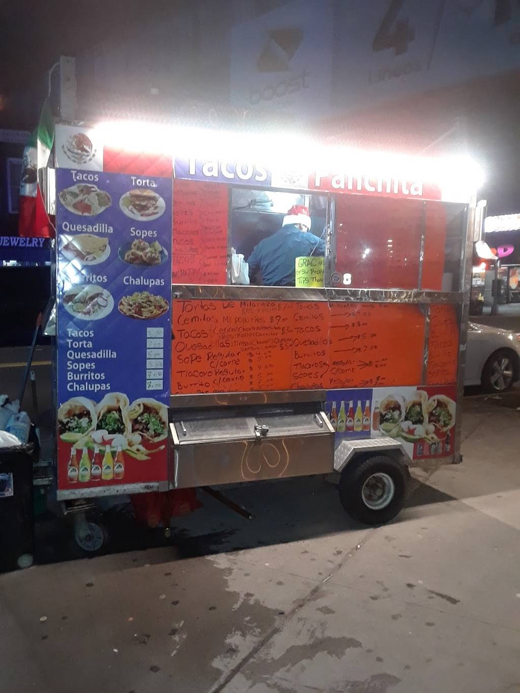 Tacos panchita food truck | restaurant | 103rd St, Corona, NY 11368, USA | 3477246380 OR +1 347-724-6380