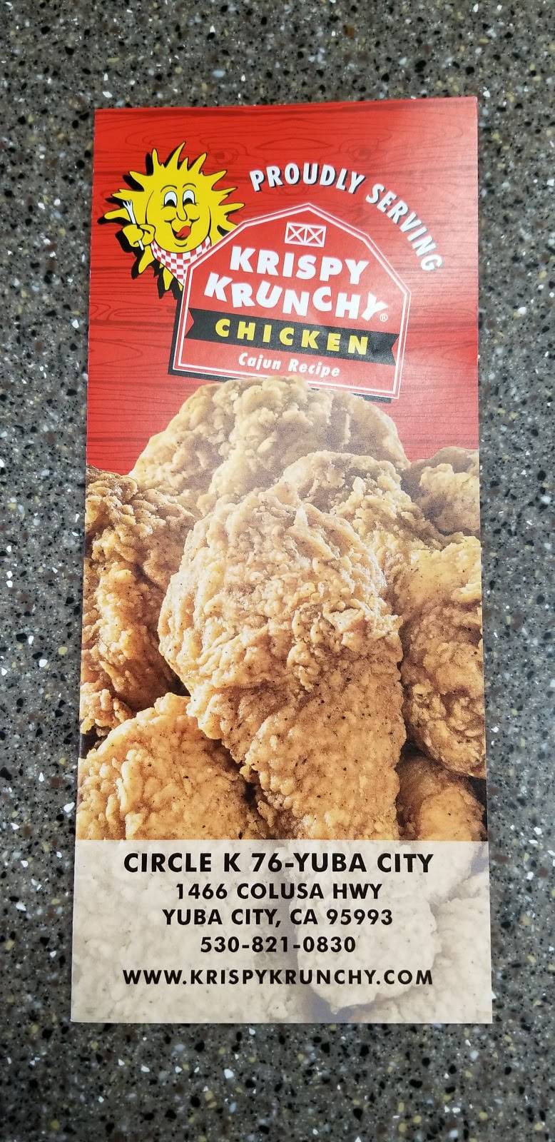 Krispy Krunchy Chicken | restaurant | 1466 Colusa Hwy, Yuba City, CA 95993, USA | 5308210830 OR +1 530-821-0830