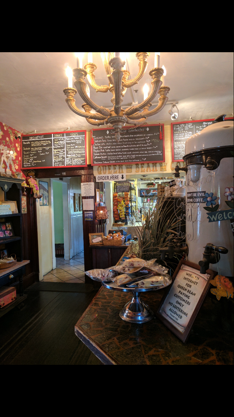 The Queen Bean Coffee House | bakery | 1126 14th St, Modesto, CA 95354, USA | 2095218000 OR +1 209-521-8000