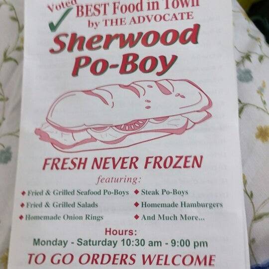 Sherwood Po-boy | meal takeaway | 28420 Walker South Rd, Walker, LA 70785, USA | 2257911448 OR +1 225-791-1448