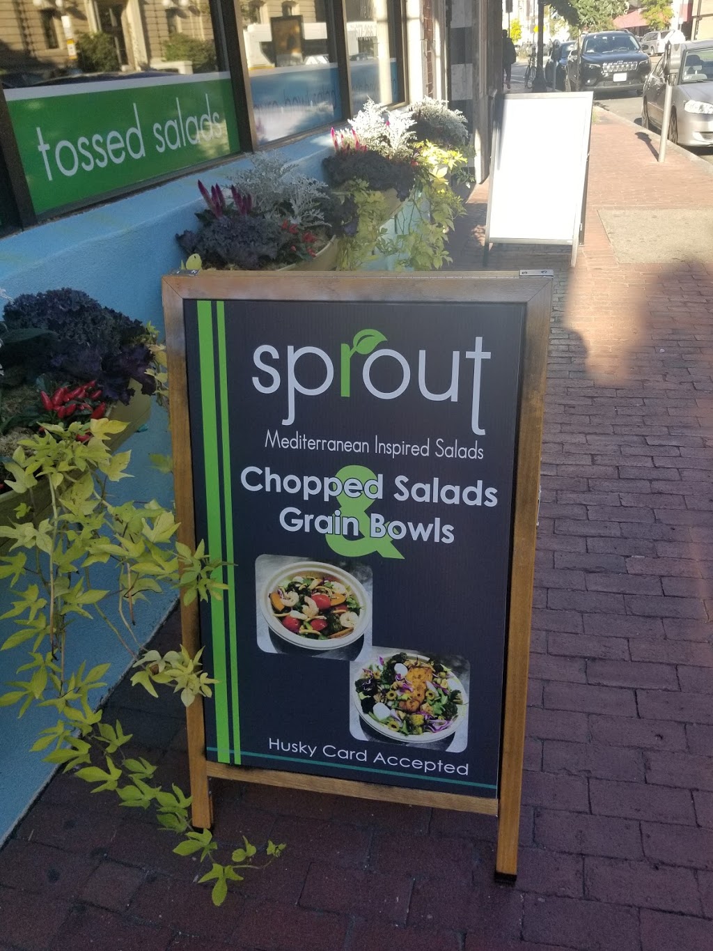 Sprout Mediterranean Inspired Salads | restaurant | 305 Huntington Ave, Boston, MA 02115, USA | 6172667461 OR +1 617-266-7461