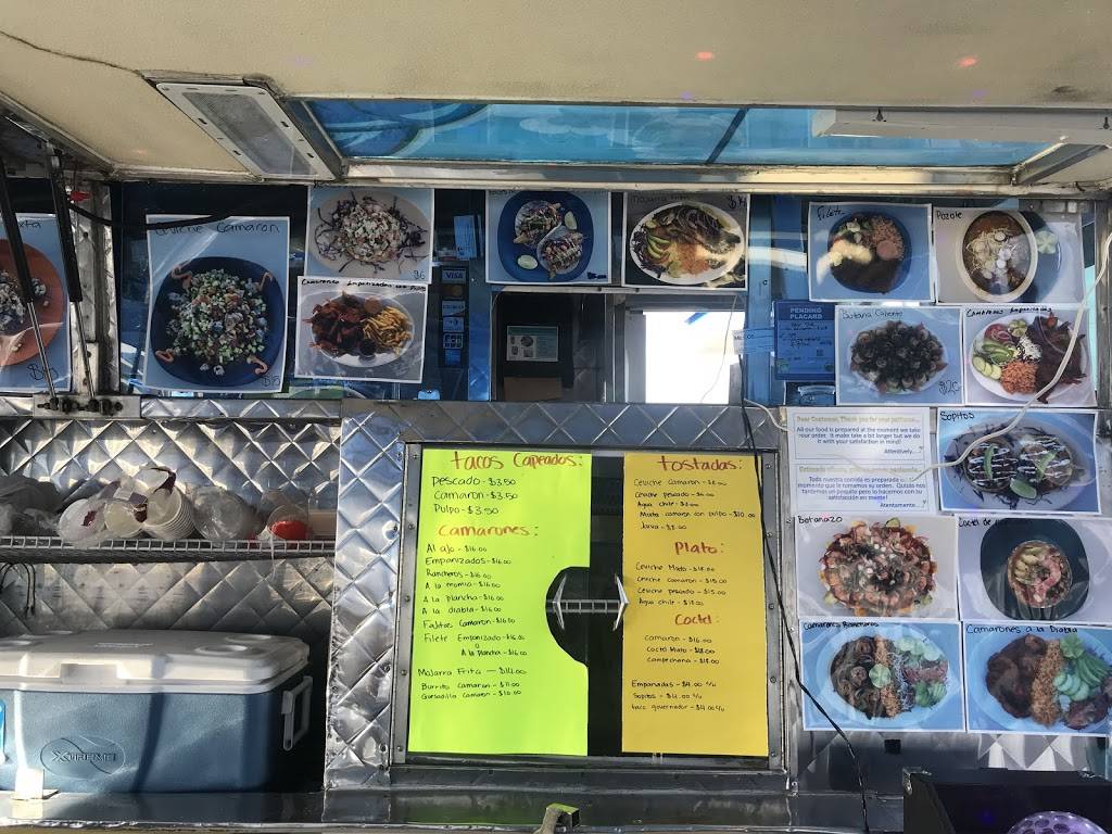 P Azul Sea food food trcuk | restaurant | 2215 El Camino Real, Redwood City, CA 94063, USA | 6509550366 OR +1 650-955-0366