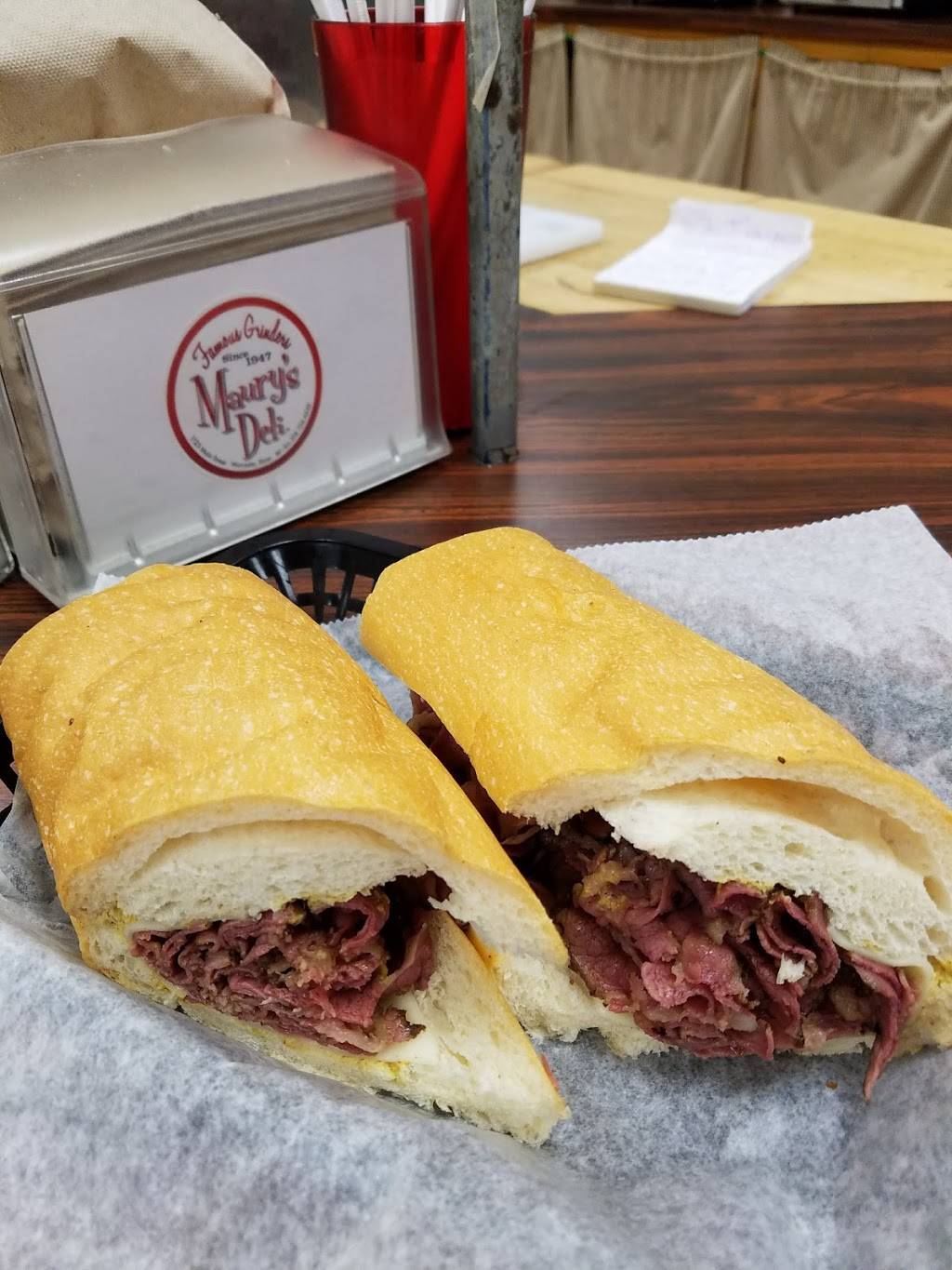 Maurys Delicatessens | restaurant | 1125 Main St, Worcester, MA 01603, USA | 5087544446 OR +1 508-754-4446