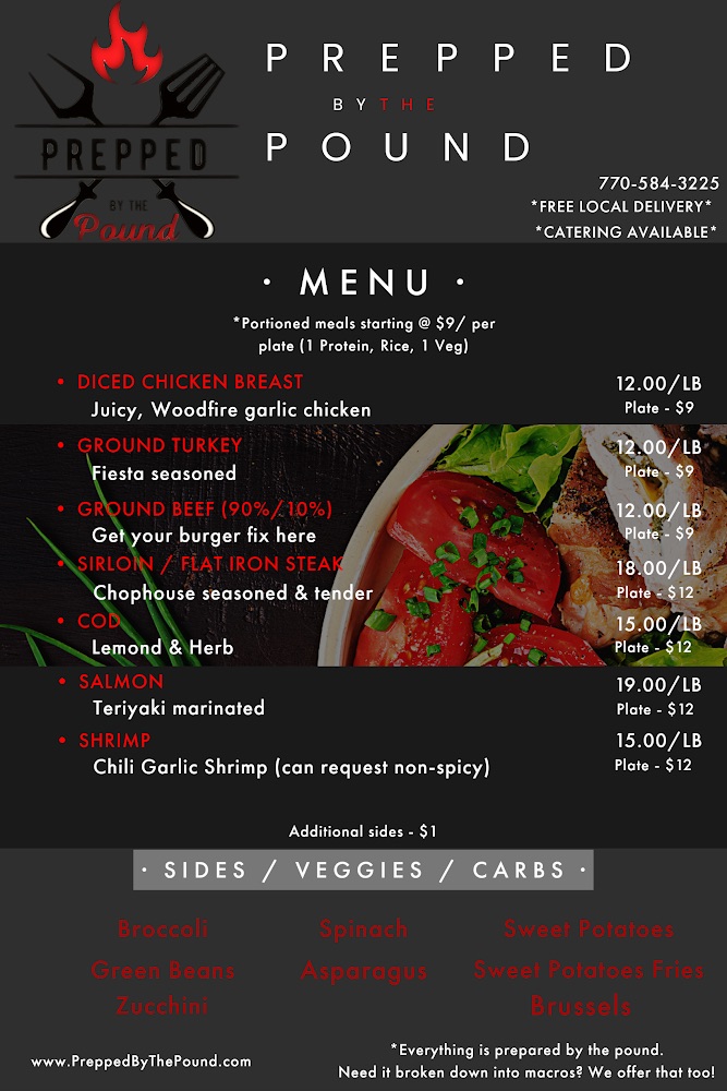 Prepped By The Pound | restaurant | 1427 US-41 BYP, Griffin, GA 30224, USA | 7705843225 OR +1 770-584-3225