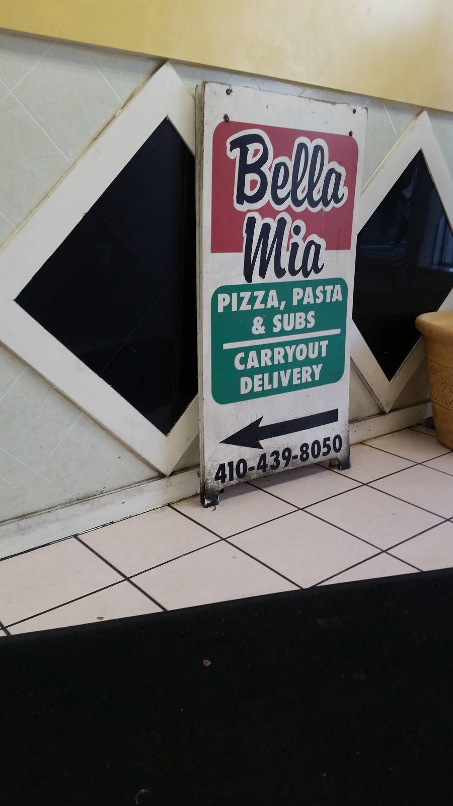 Bella Mia Inc | restaurant | 8144 Fort Smallwood Rd, Curtis Bay, MD 21226, USA | 4104398050 OR +1 410-439-8050