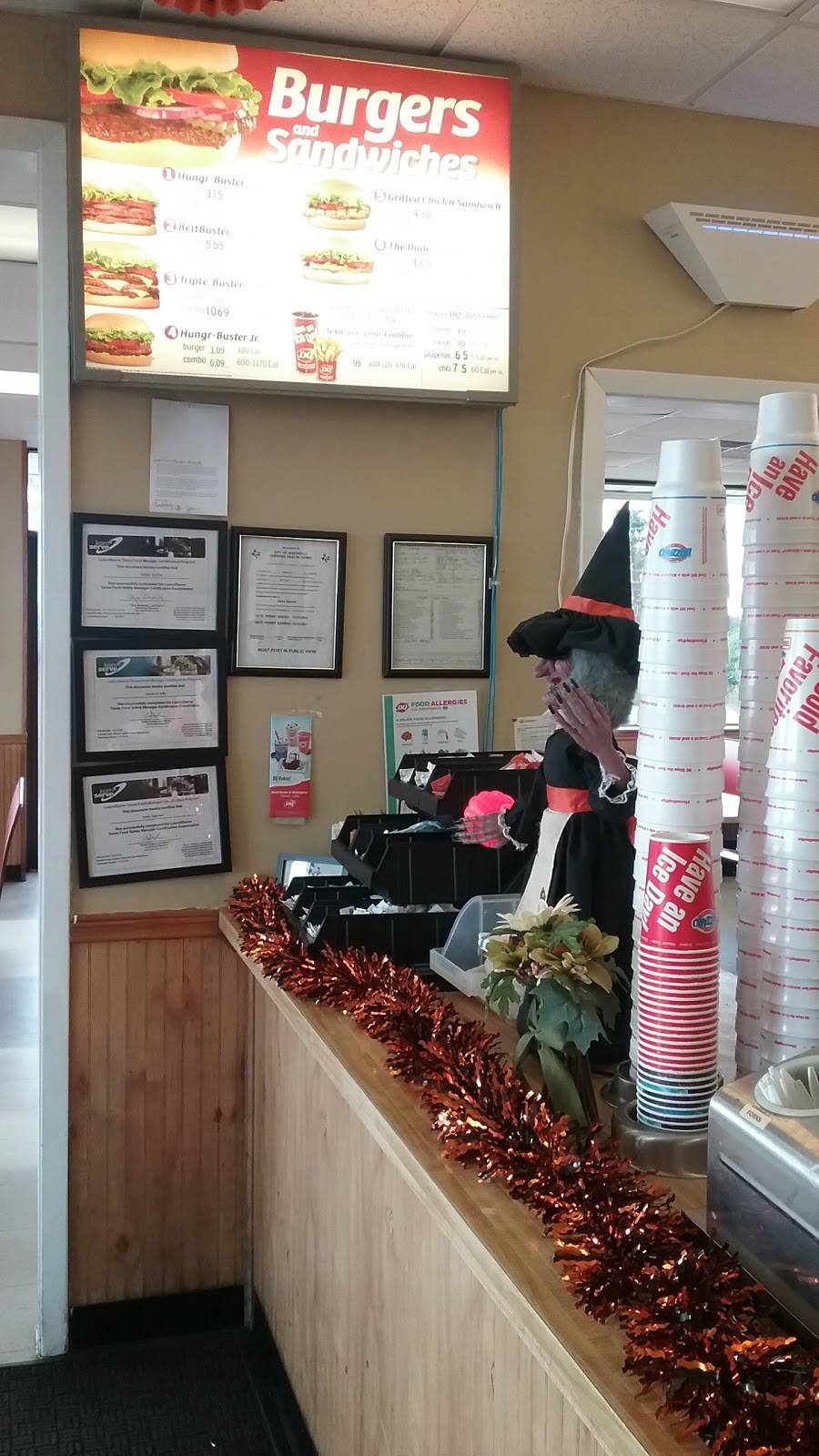 Dairy Queen Store | restaurant | 602 N Fwy Service Rd, Huntsville, TX 77340, USA | 9364361780 OR +1 936-436-1780