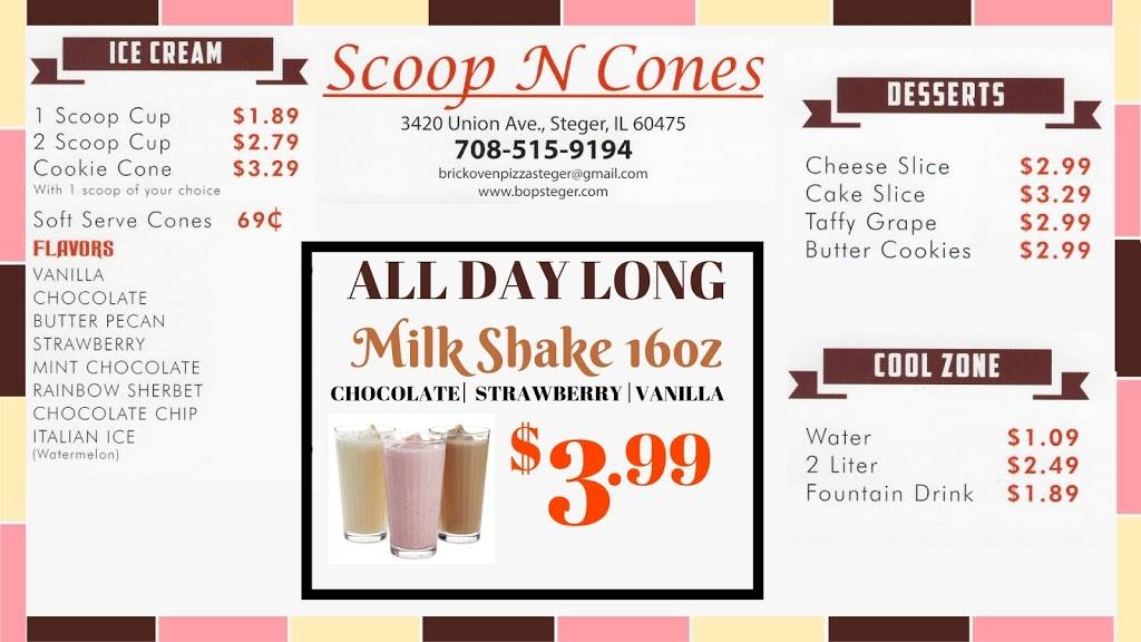 BRICK OVEN PIZZA | restaurant | 3420 Union Ave, Steger, IL 60475, USA | 7085159194 OR +1 708-515-9194