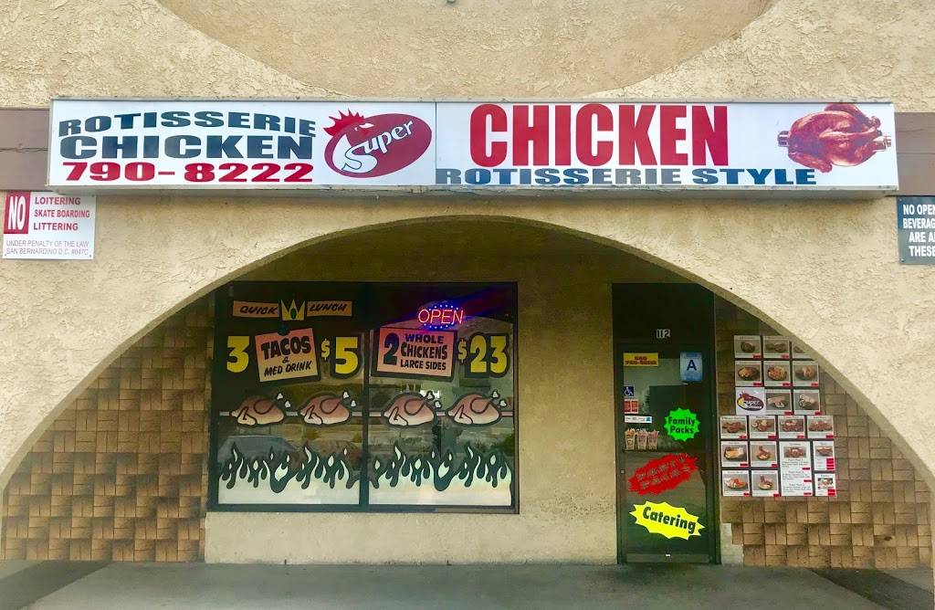 Super Chicken | restaurant | 32999 Yucaipa Blvd #112, Yucaipa, CA 92399, USA | 9097908222 OR +1 909-790-8222