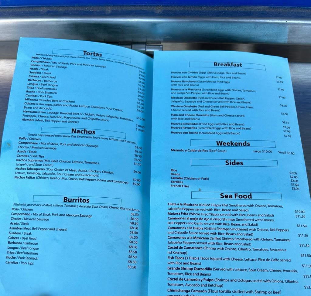 Taquería "El Tabasqueño" | restaurant | 120 Marshall Rd, Jacksonville, AR 72076, USA | 5018609429 OR +1 501-860-9429