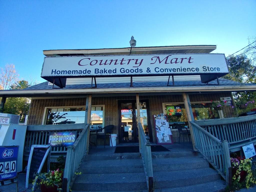Country Mart | bakery | 3328 Buckhorn Rd, Buckhorn, ON K0L 1J0, Canada | 7056573455 OR +1 705-657-3455