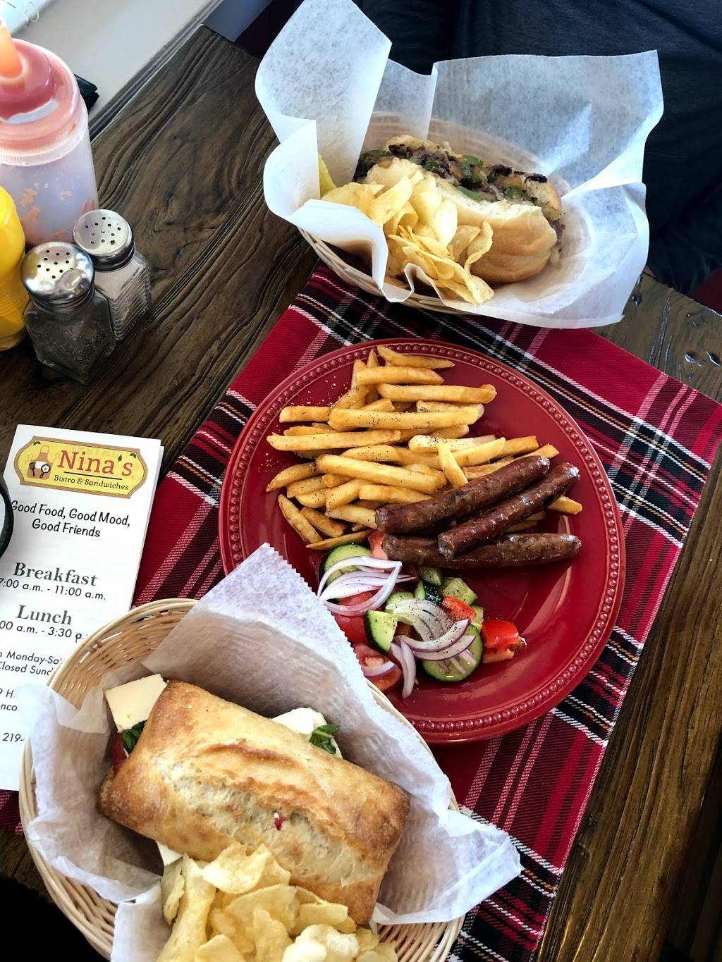 Ninas Bistro & Sandwiches | restaurant | 49 Hall St, Concord, NH 03301, USA | 6032190278 OR +1 603-219-0278