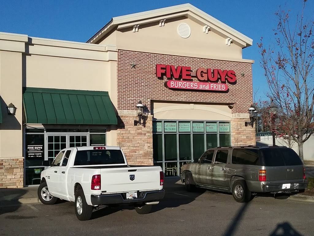 Five Guys | meal takeaway | 2805 Washington Rd, Augusta, GA 30909, USA | 7067368828 OR +1 706-736-8828