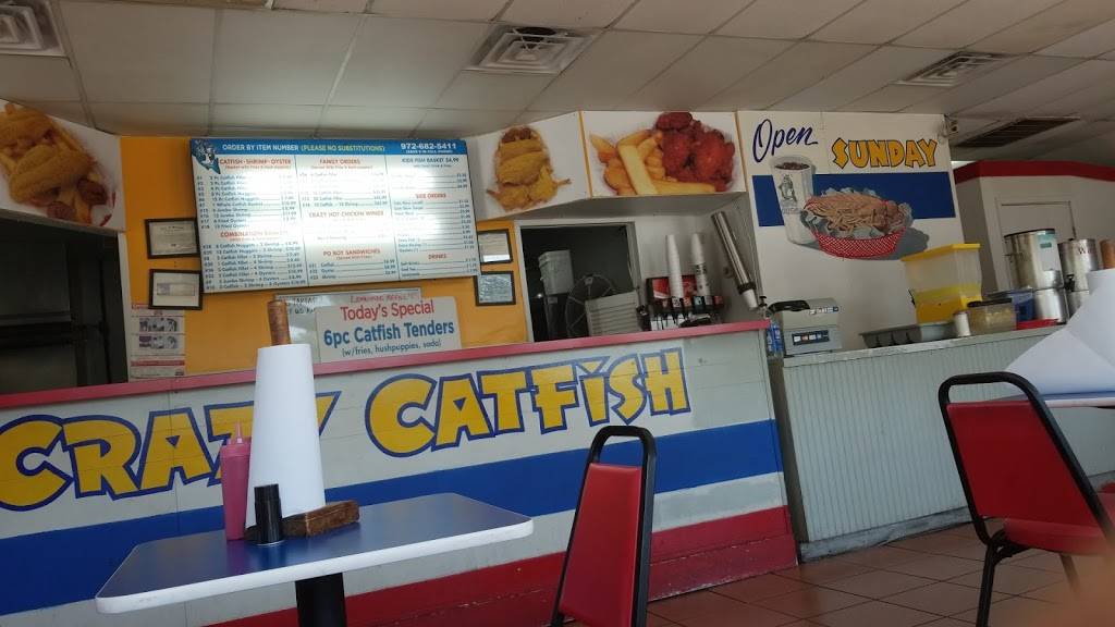 Crazy Catfish Restaurant | restaurant | 805 W Centerville Rd, Garland, TX 75041, USA | 9726825411 OR +1 972-682-5411