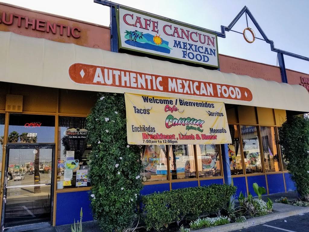 Cafe Cancun Mexican Food | restaurant | 909 W Manchester Blvd, Inglewood, CA 90301, USA | 3106451038 OR +1 310-645-1038