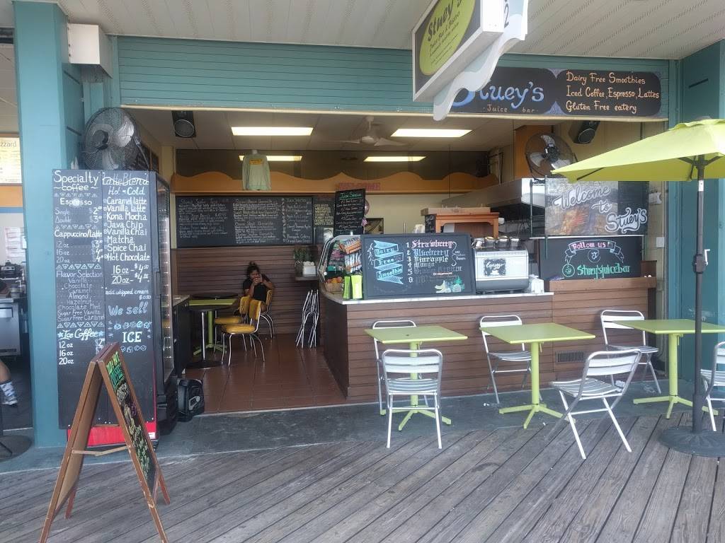Stueys Juice Bar & Bistro | restaurant | 5302 Boardwalk, Wildwood, NJ 08260, USA | 6094253474 OR +1 609-425-3474