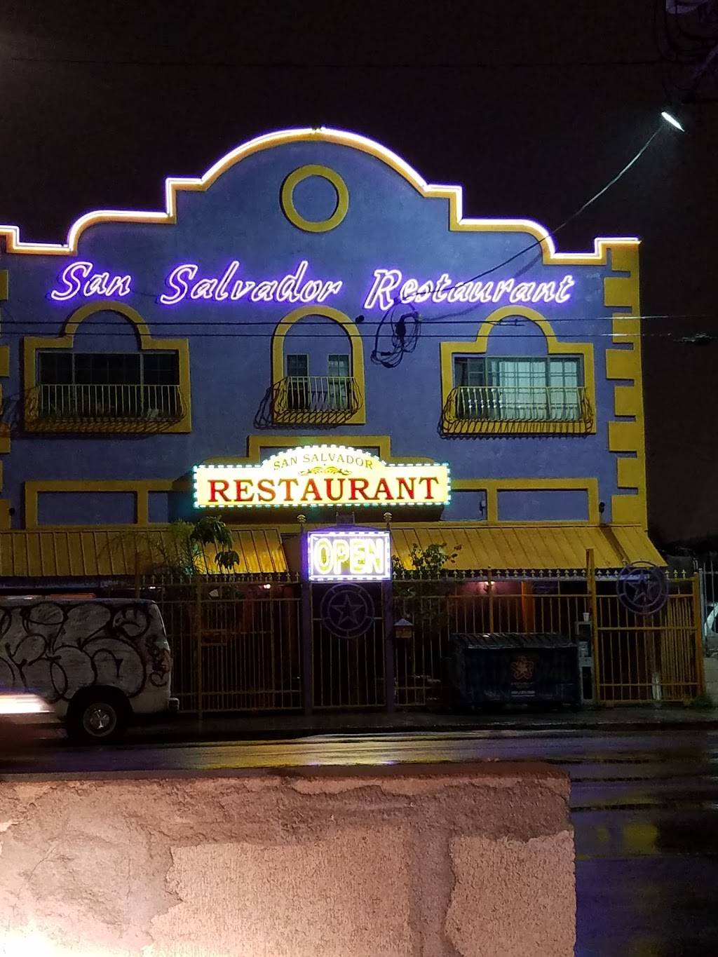 San Salvador Restaurant | night club | 1828 Vermont Ave, Los Angeles, CA 90006, USA | 3237333334 OR +1 323-733-3334