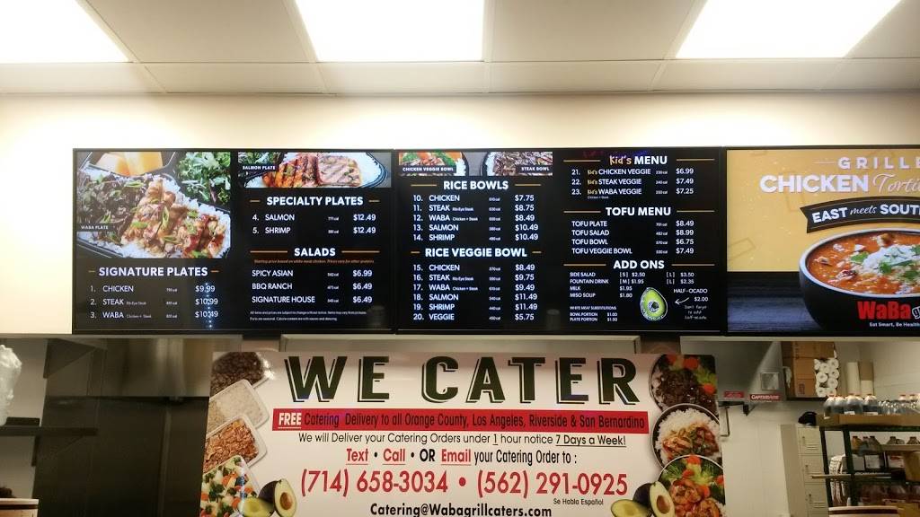 Waba Grill | restaurant | 10840 Garfield Ave #102, South Gate, CA 90280, USA | 5622910925 OR +1 562-291-0925